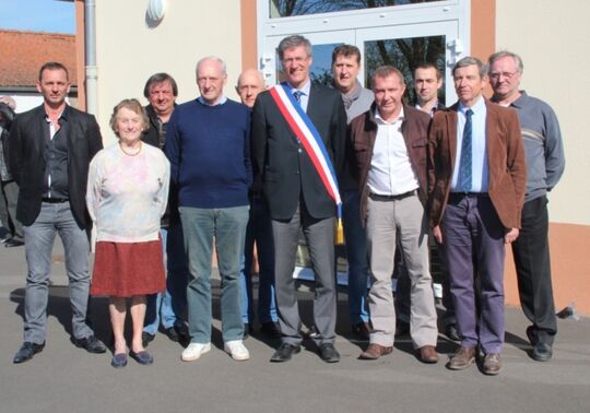 Equipe du conseil municipale d'hamelincourt